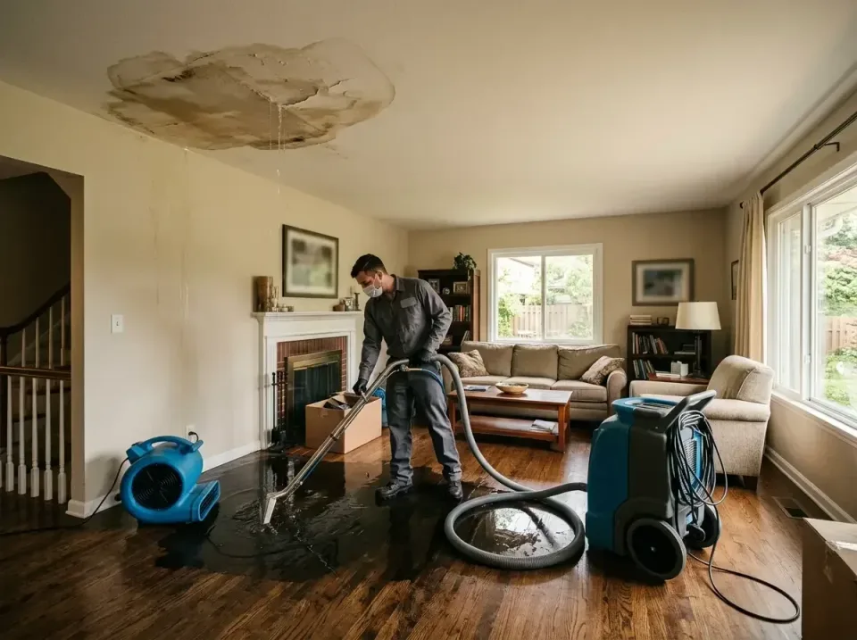 attic-pipe-burst-ceiling-drip-008 — frequently asked questions, Water Damage Restoration & Carpet Care in East Wenatchee, WA